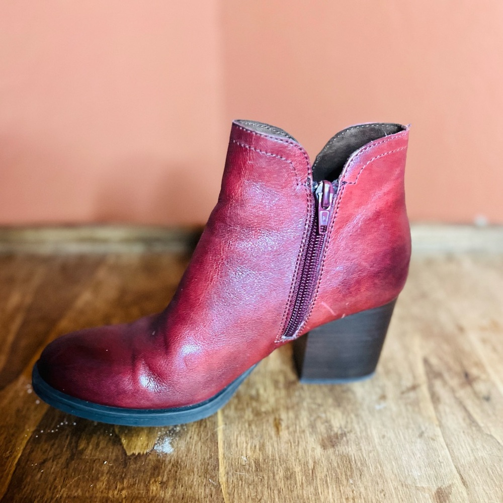 Born Red Heeled Boots